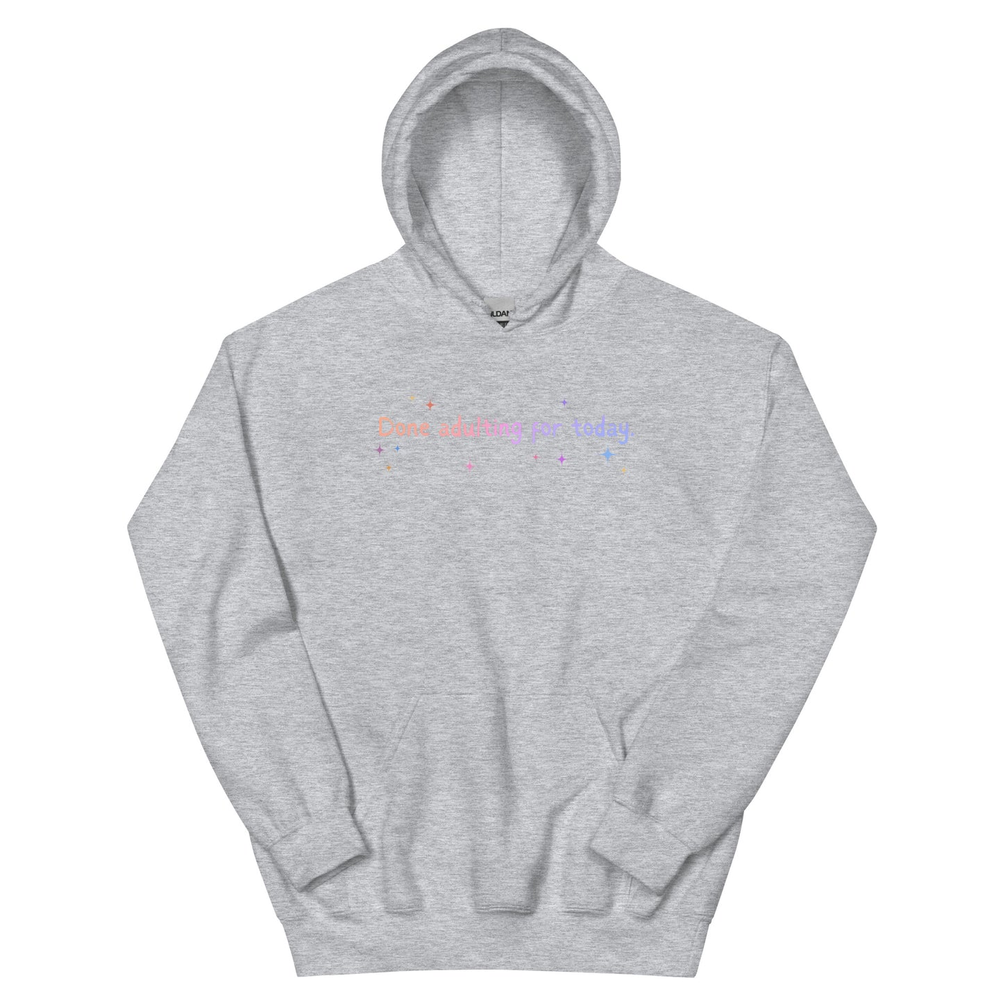 Done Adulting Unisex Hoodie