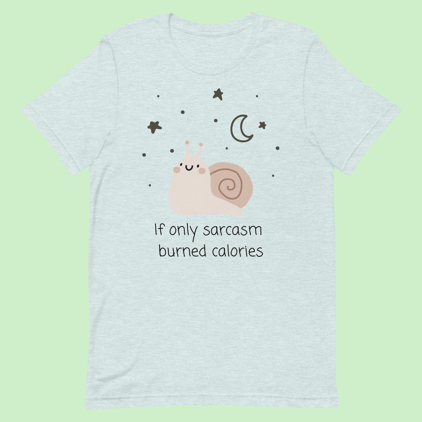 Burning Sarcasm Unisex t-shirt