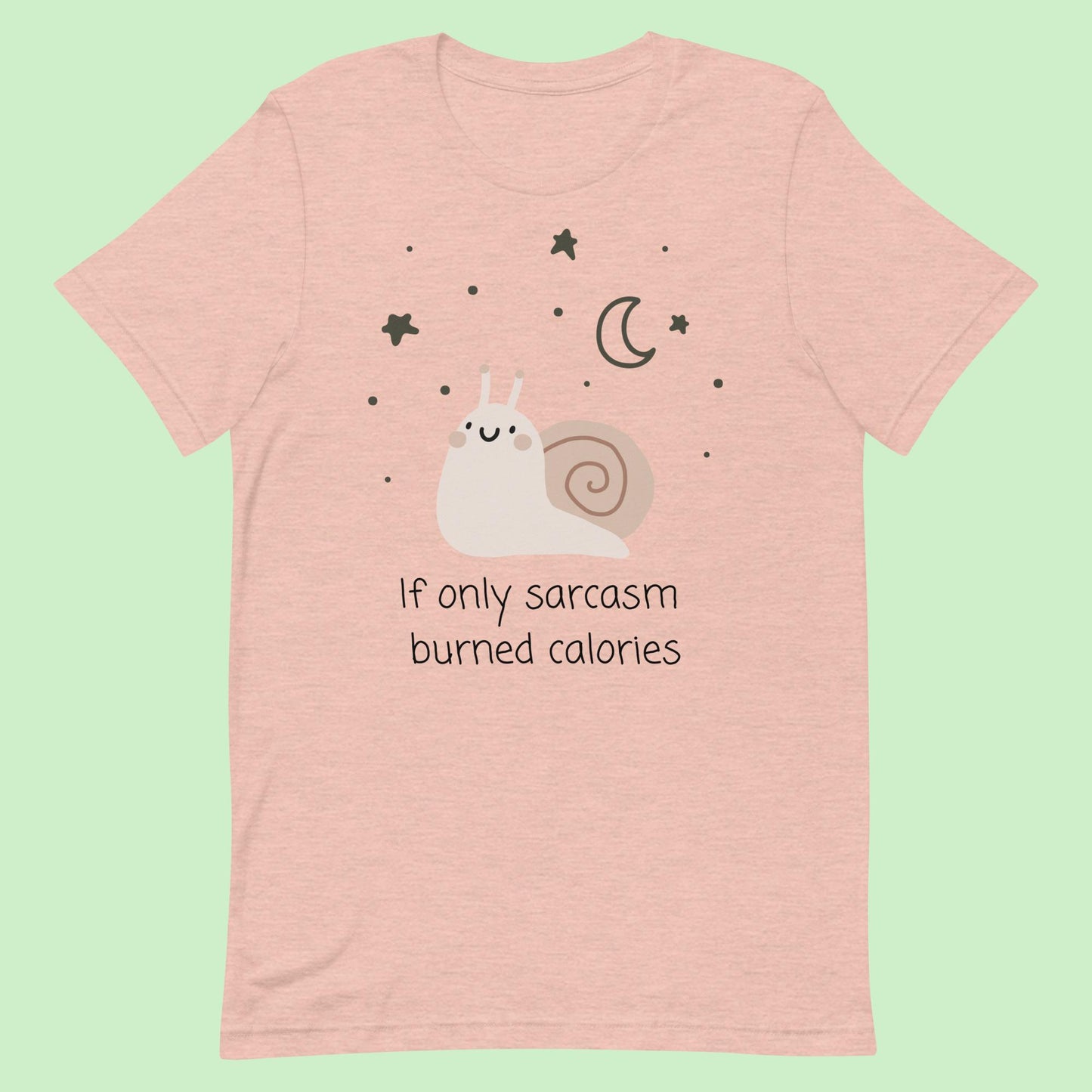 Burning Sarcasm Unisex t-shirt