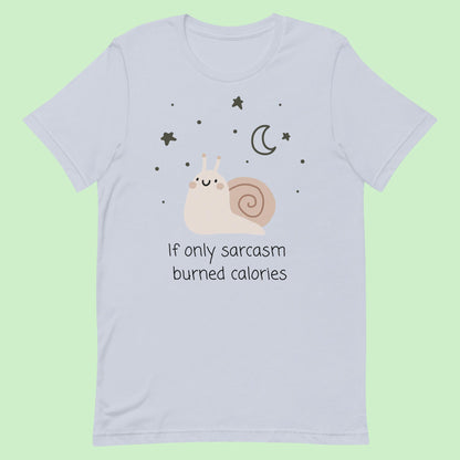 Burning Sarcasm Unisex t-shirt