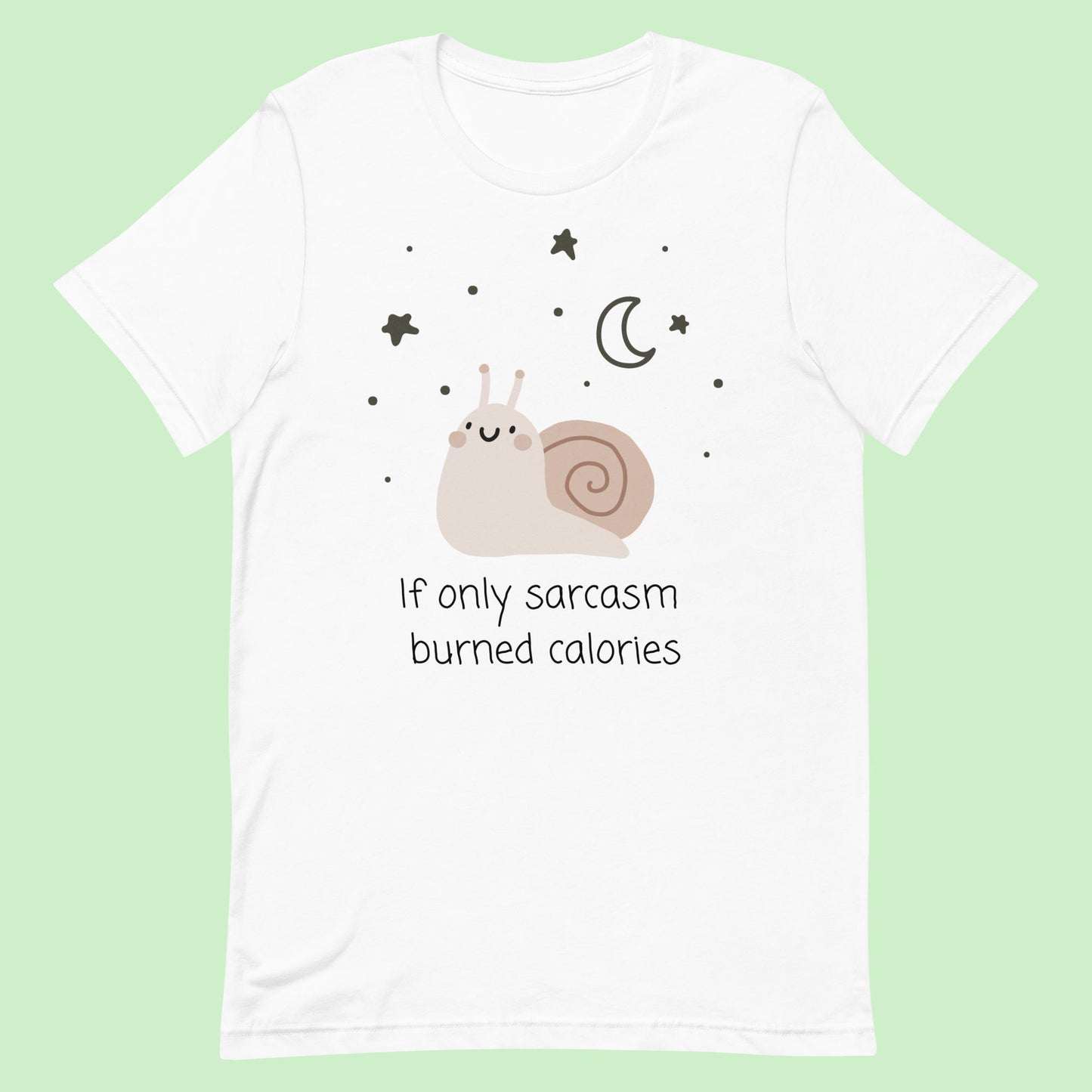 Burning Sarcasm Unisex t-shirt